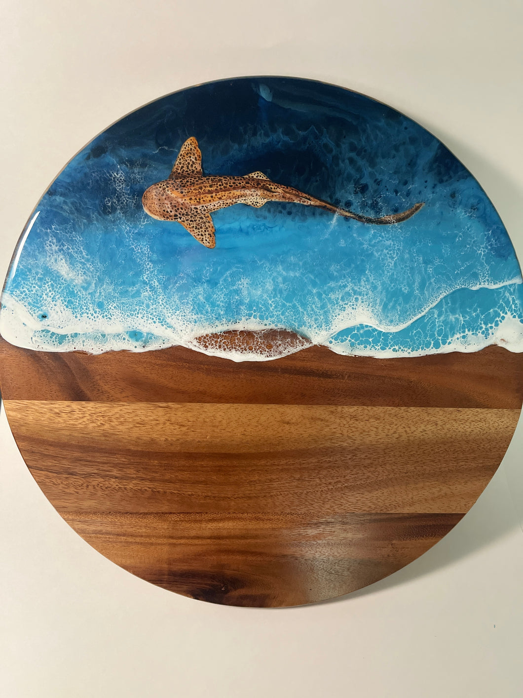 Leopard Shark Lazy Susan